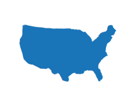 Image of a blue United States